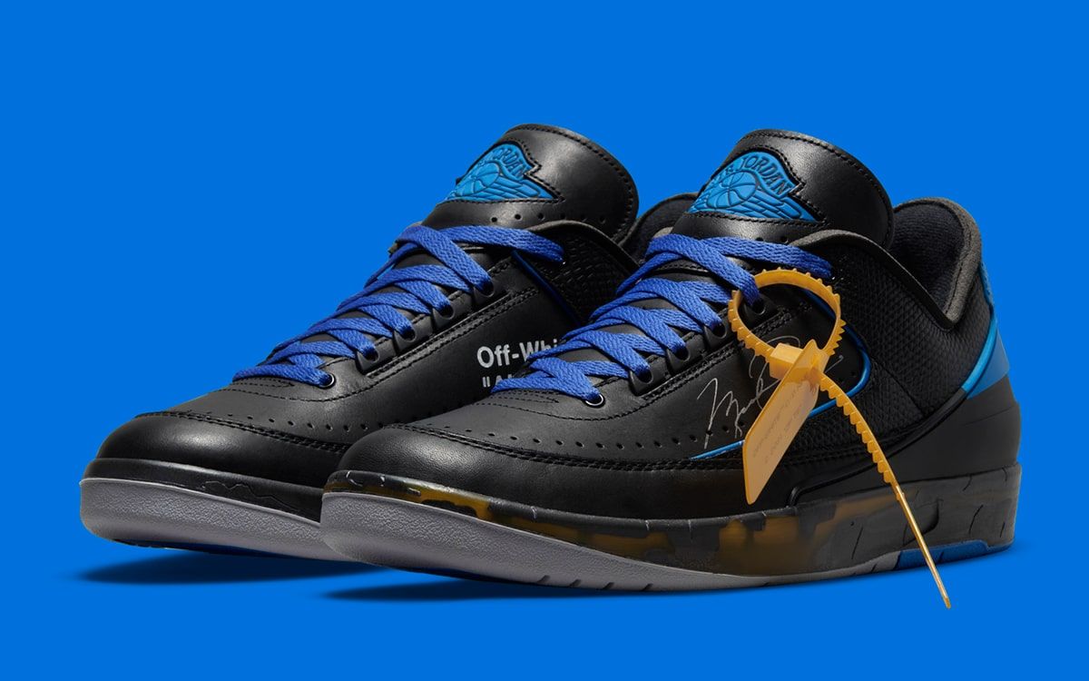 Where to Buy the OFF-WHITE x Air Jordan 2 Low “Black Royal