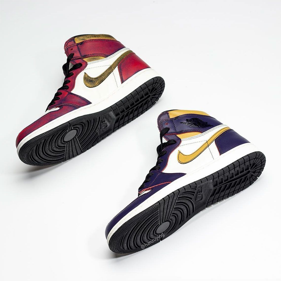 The “Lakers” Air Jordan 1 OG x Nike SB Reveals a Hidden “Chiacgo