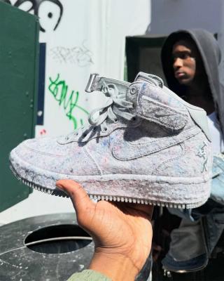 Lil Yachty’s Next Concrete Boys x Nike AF1 Mid Gets Really Weird