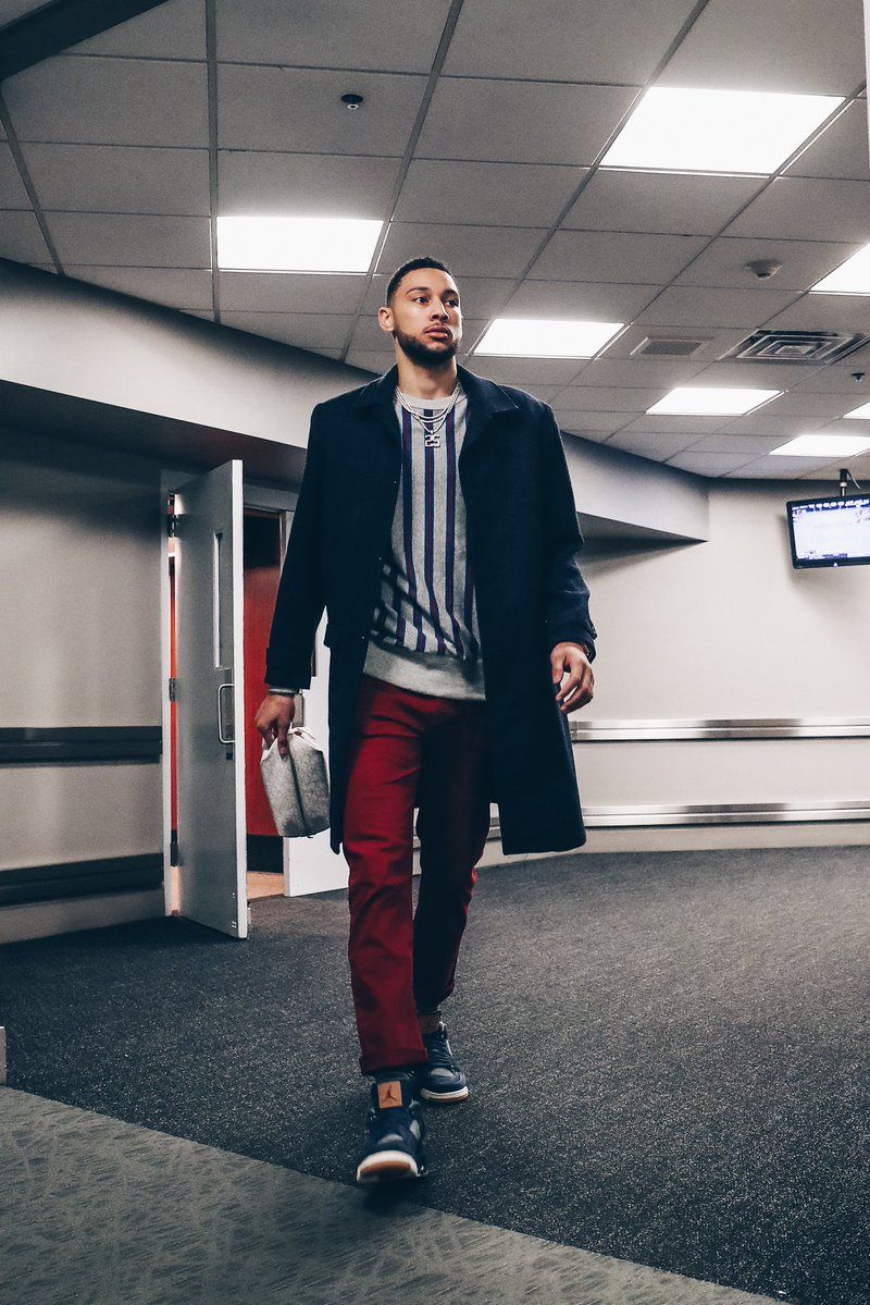 Ben Simmons // Levi's x Air Jordan 4