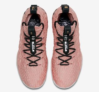 Nike LeBron 15 All Star Rust Pink 897650 600 Release Date Top Insole
