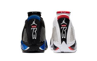 The Supreme x Jordan 14 Collection to Release on Nike SNKRS