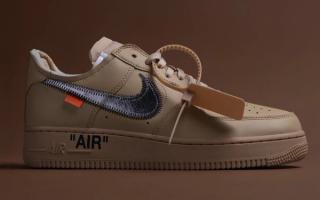 Best Look Yet: Off-White™ x Nike Air Force 1 Low “Sesame”