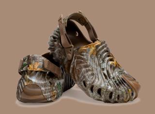 Туфли кожаные crocs