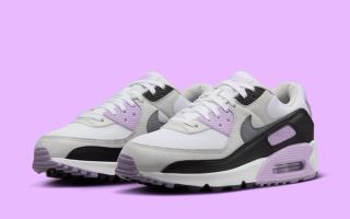 The preschool Air Max 90 Surfaces in a Vibrant Lilac Just In Time For The Spring