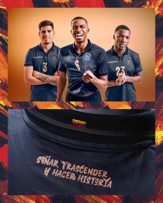 Ecuador 2026 Away Jersey. Photo via Marathon Sports.