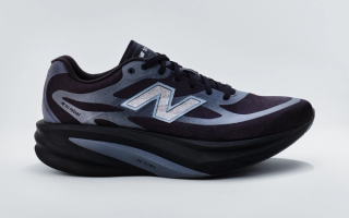 Men's New Balance SuperComp Revel v1 "Black/Magnet" (SKU: MREBX9S5). Photo via New Balance.