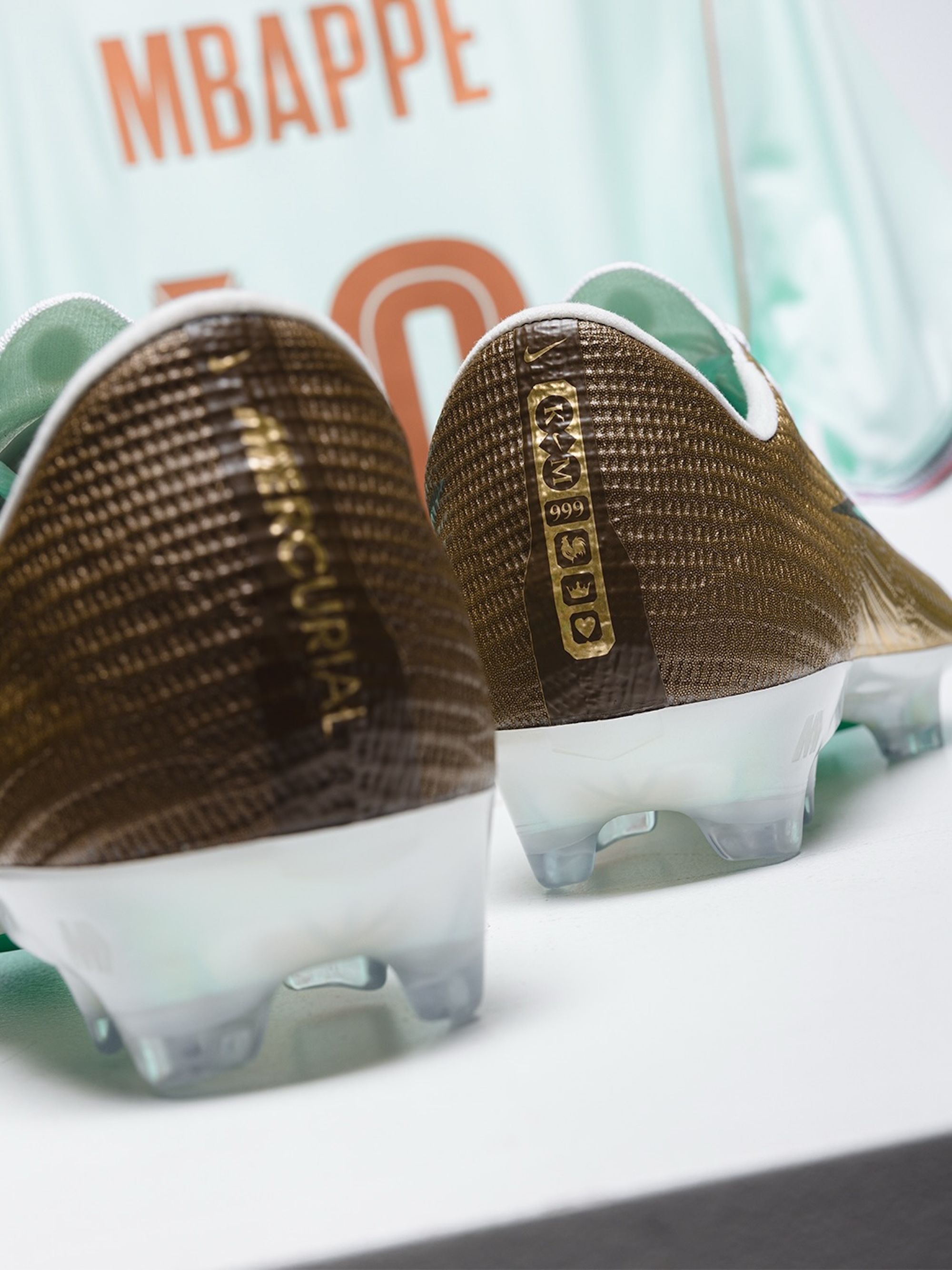 Kylian Mbappé x Nike Mercurial Superfly 11 Elite FG "Golden Boot" (SKU: N/A). Photo via Soccer.com.