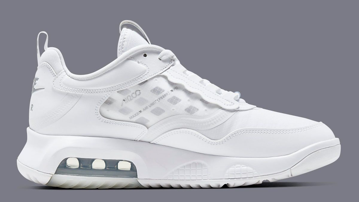 jordan max 200 all white