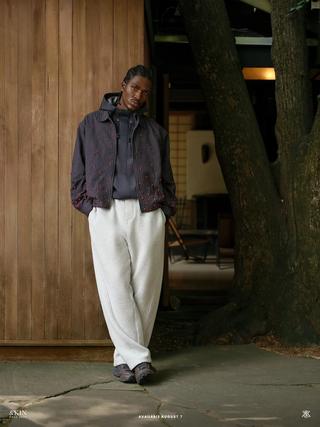 Campaign images from Kith's &Kin Fall 2026 Collection, which includes two pairs of the Kith x Salomon XT-EVO.