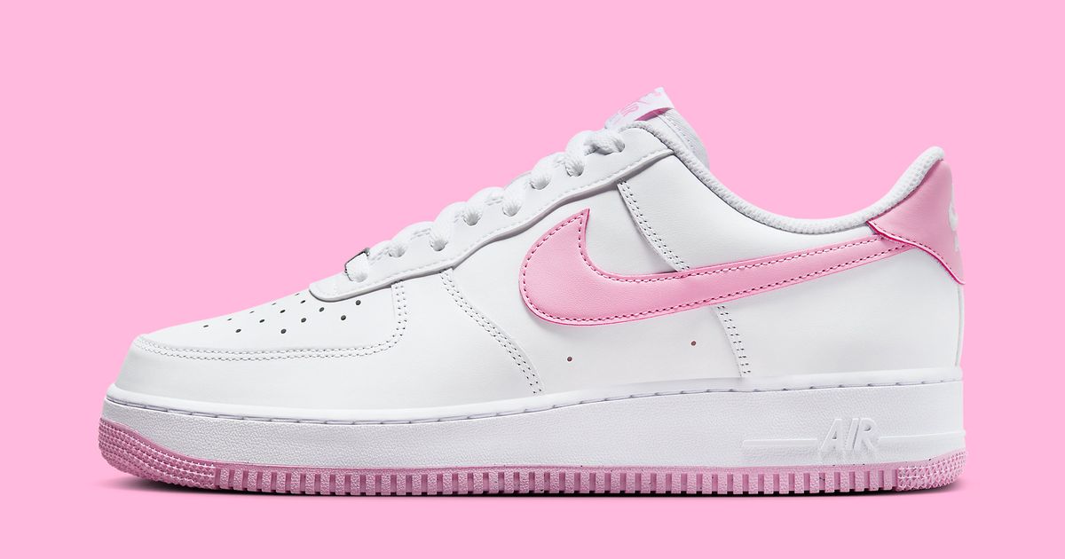 Pink Pops this New Nike Air Force 1 Low | House of Heat°