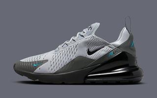 The Nike Air Max 270 Appears in Grey, Black and Laser Blue