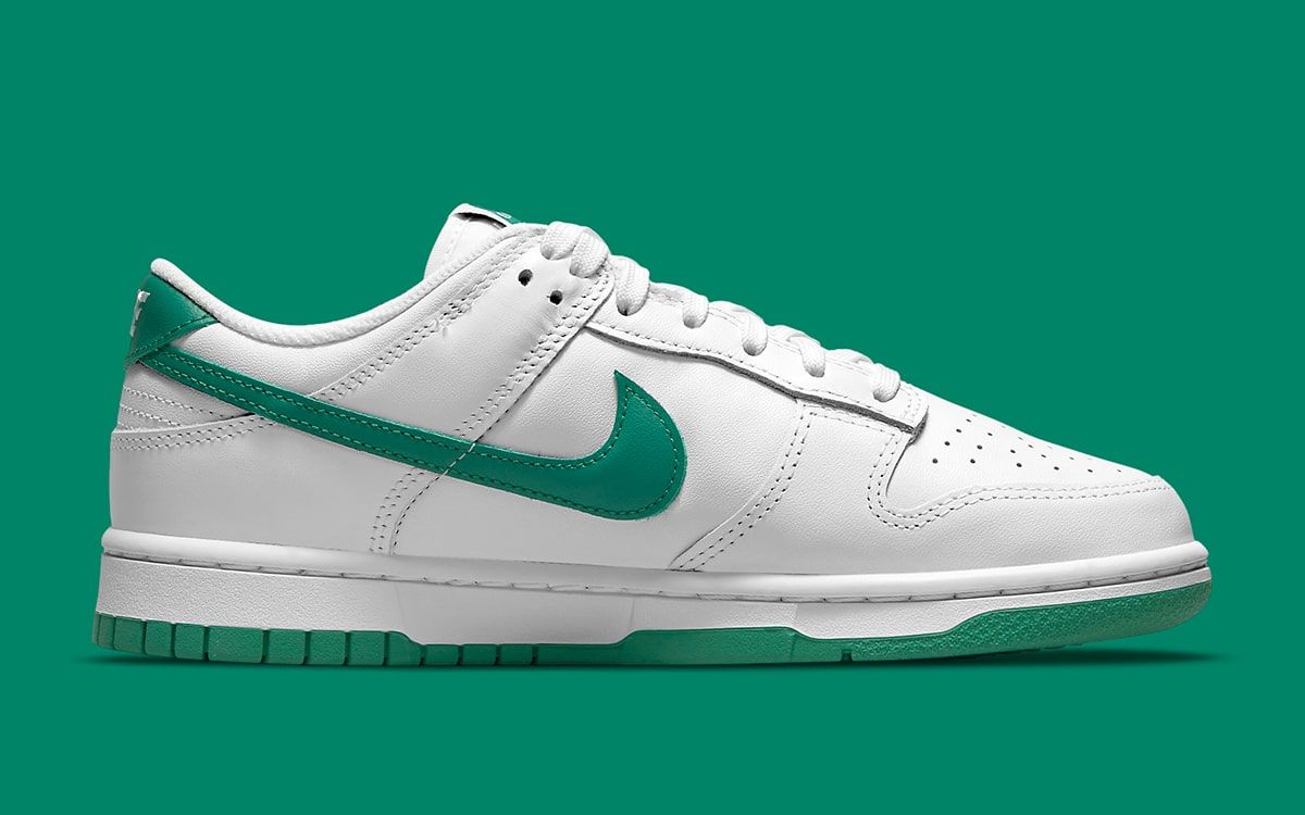 Nike Dunk Low Pro SB White Classic Green