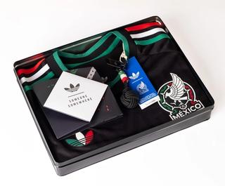 Packaging of special-edition Someone Somewhere x adidas x Mexico 2026 Third jersey. Photo via Someone Somewhere.
