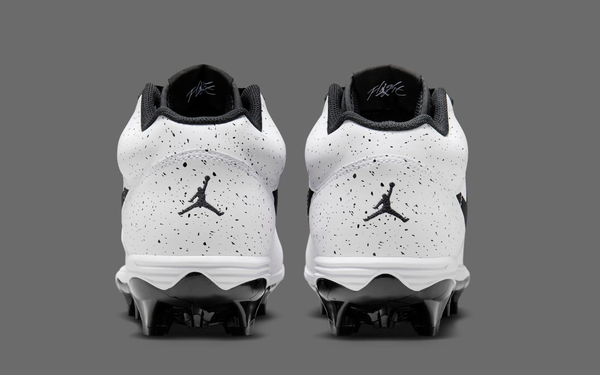 Jordan Stadium 90 Low Football Cleat “White/Black” Readies 