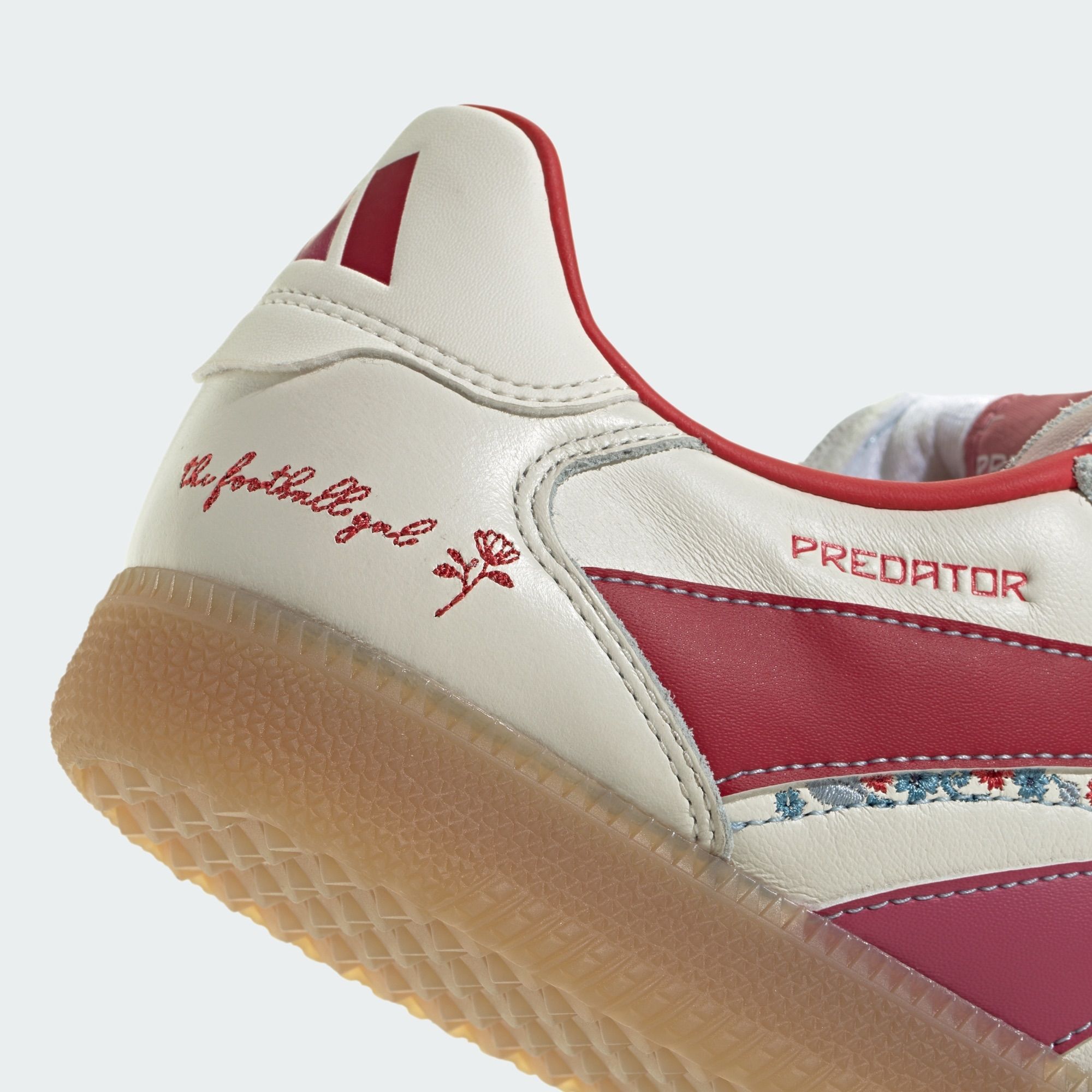 The Football Gal's Embroidery Appears on the Adidas Predator