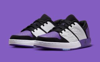 Air Jordan 1 Low “Court Purple Purple Black White