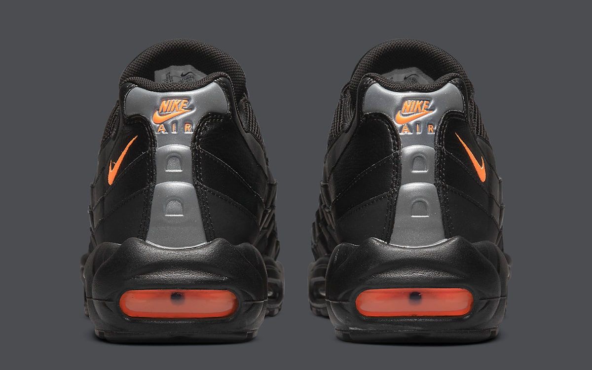 Temerity Gentagen fryser Available Now // Air Max 95 in Black and Orange | House of Heat°