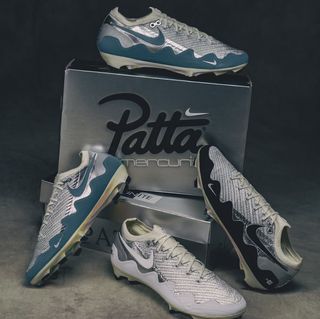 Co-branded Patta x Nike Mercurial Vapor 16 Football collaborations. Photo via @ari_football on Instagram.
