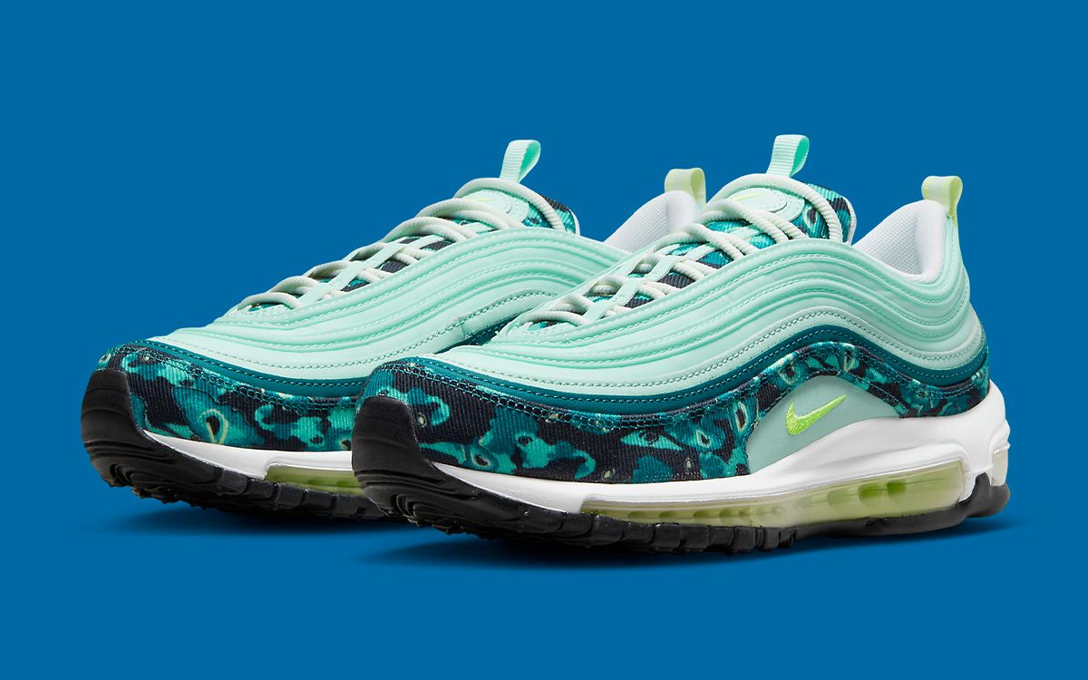 air max 97 green and blue