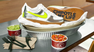 Special Chipotle x Nike Air Force 1 collaboration for Doernbecher Children's Hospital patient-designer Oli Fasone-Lancaster.