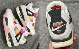 First Looks at the Air Jordan 4 “Comic”