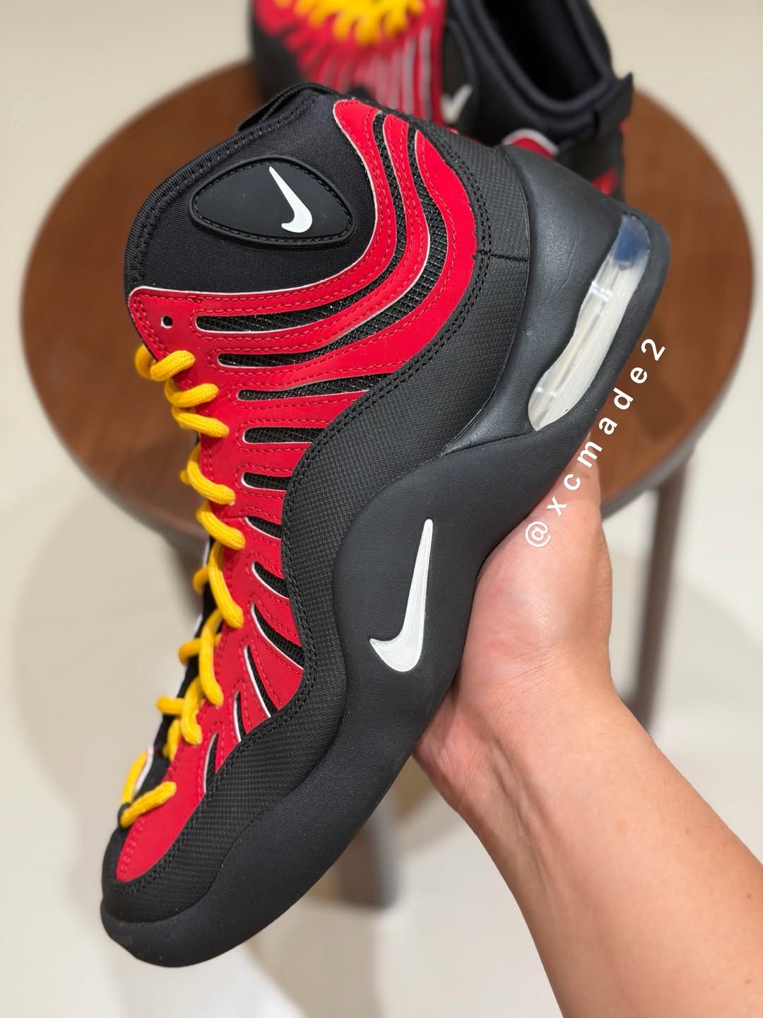 2026 Nike Air Bakin OG "Varsity Red" via xcmade2/IG.