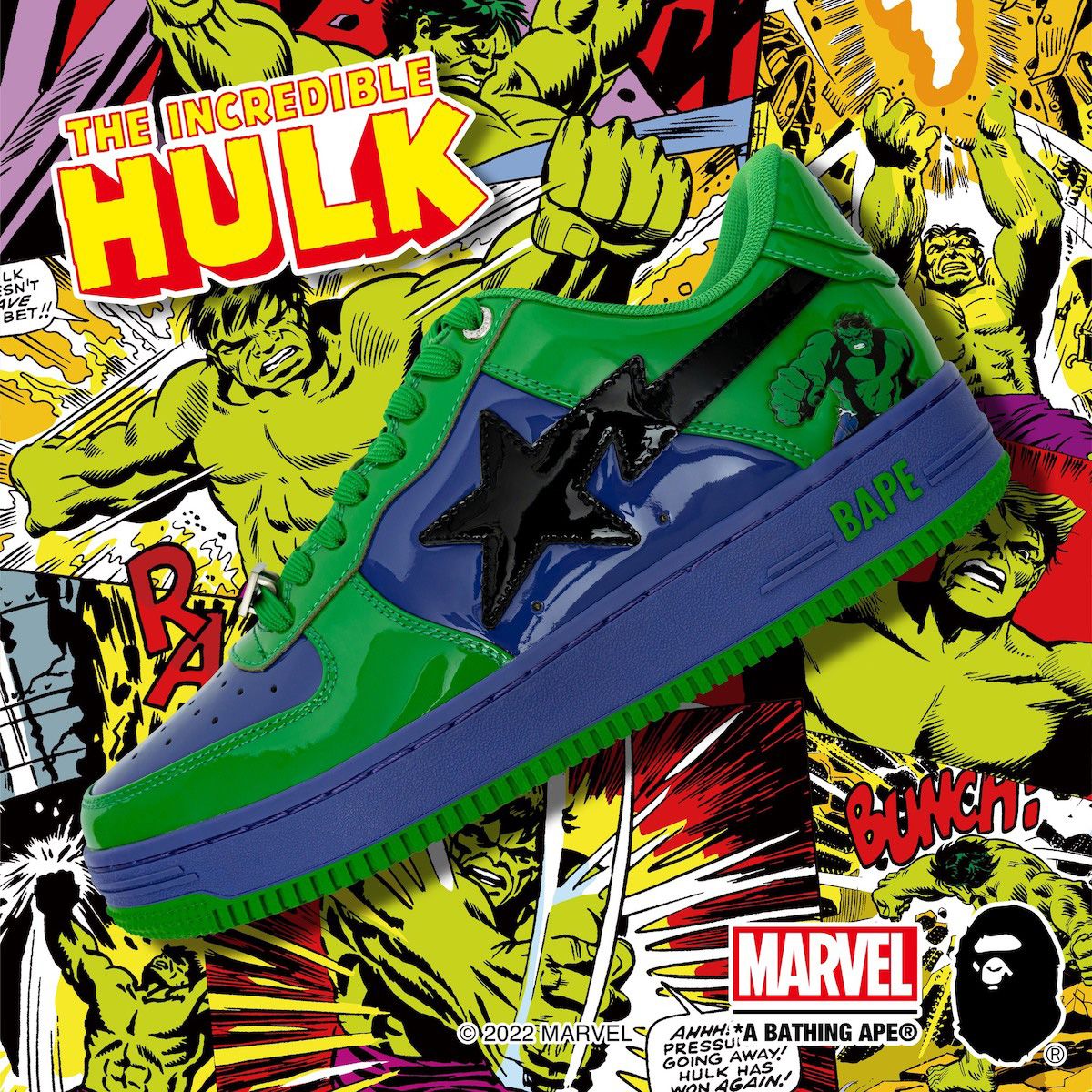 Marvel x BAPE Sta Collection Coming in 2022 | House of Heat°