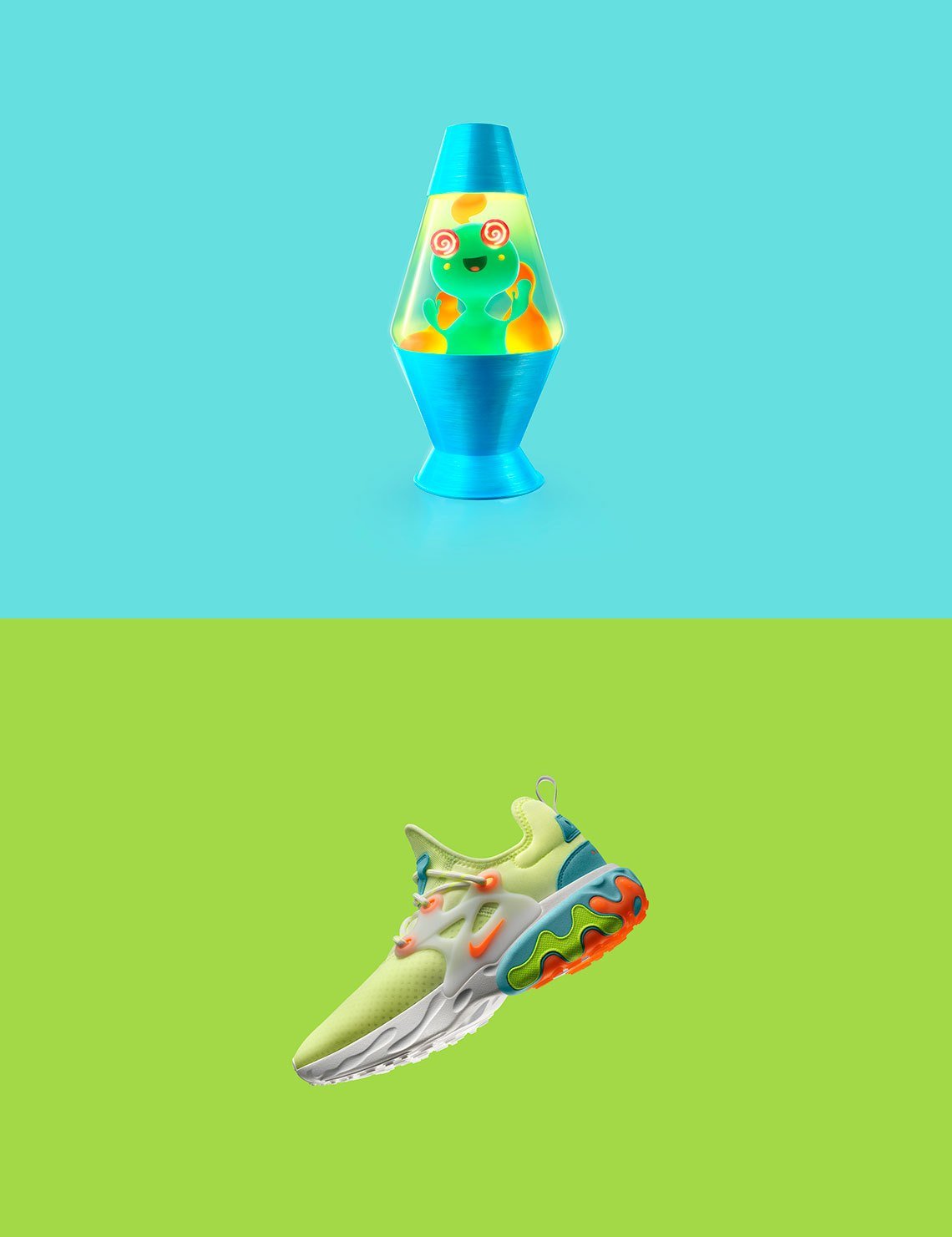 Lava lamp nike presto 2025 react