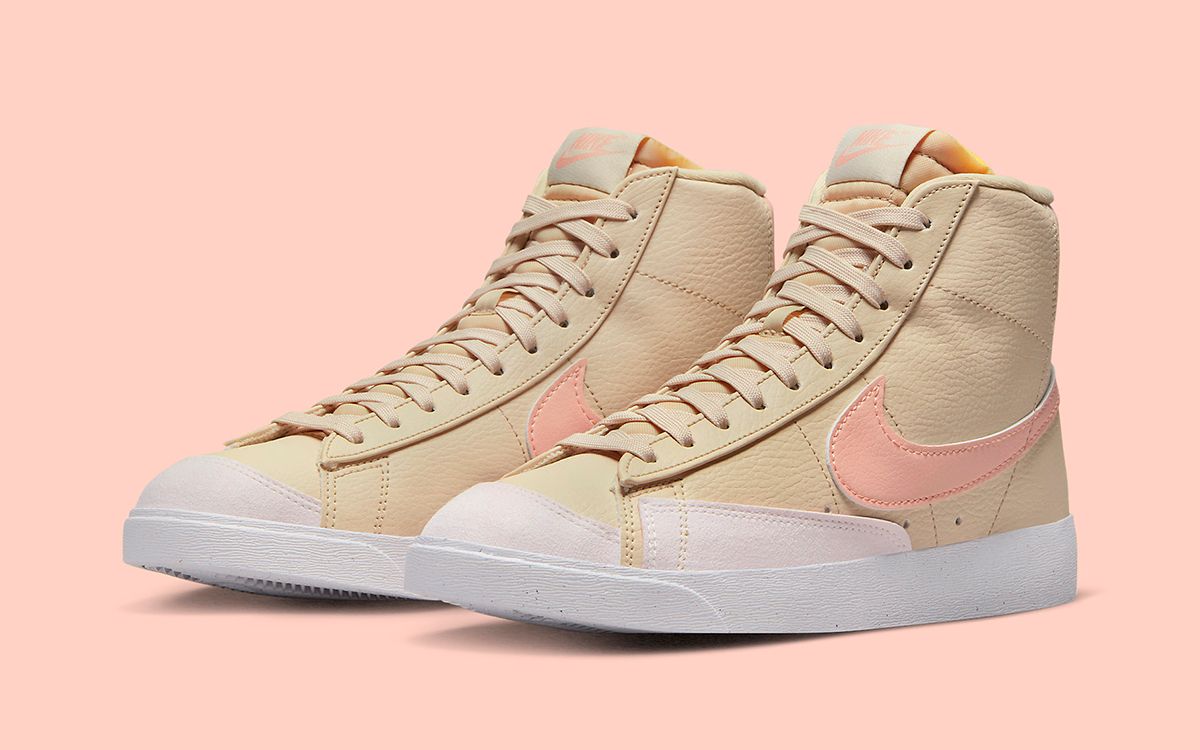 nike blazers beige