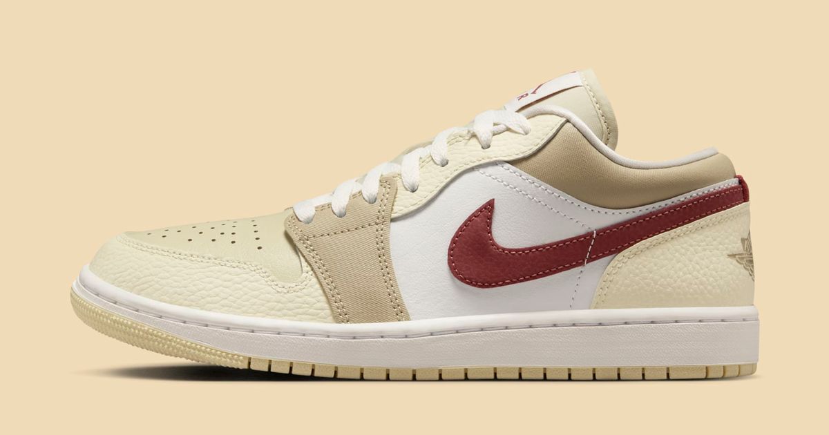 Atypical Materials Appear on the Air Jordan 1 Low House of Heat°