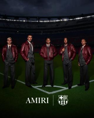 AMIRI Unveils Second Season of FC Barcelona Formalwear
