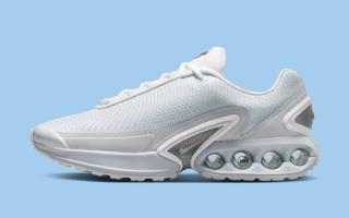 The Nike Air Max DN Surfaces in White and Metallic Silver