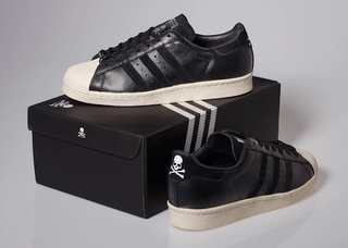 mastermind JAPAN x adidas Superstar 80s. Photo via The Face.