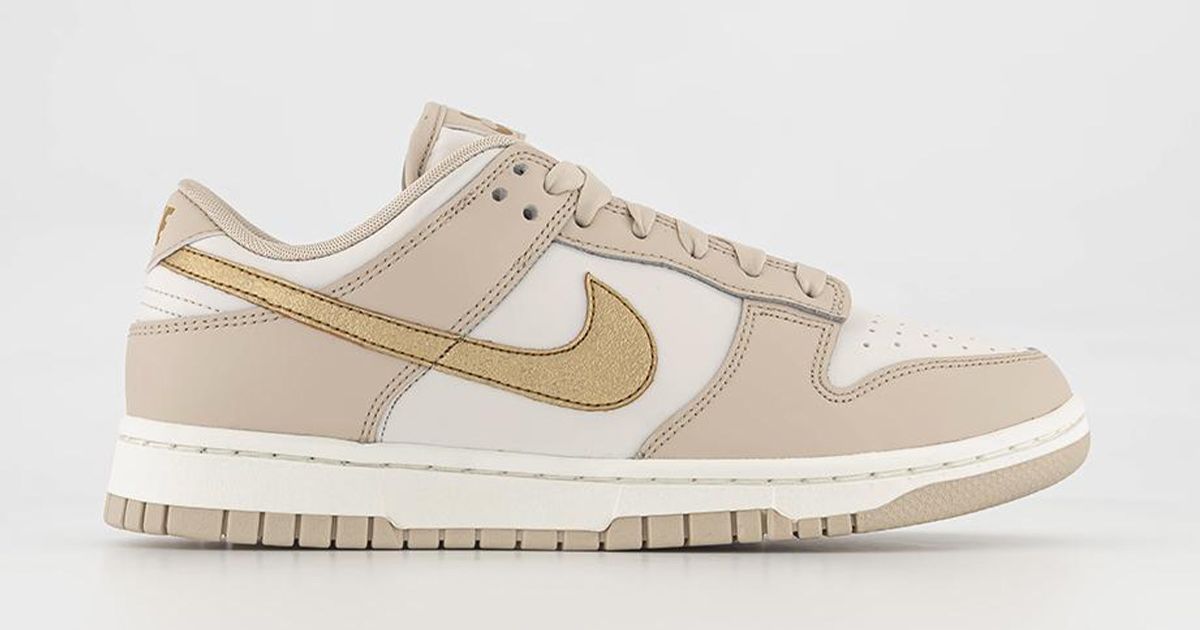 New Looks // Nike Dunk Low “Gold Swoosh” | House of Heat°