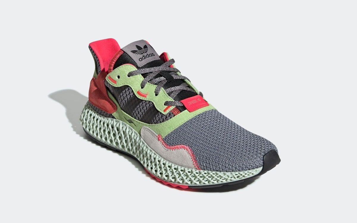 The adidas ZX 4000 4D “I Want, I Can” Backs Up in Black | House of 