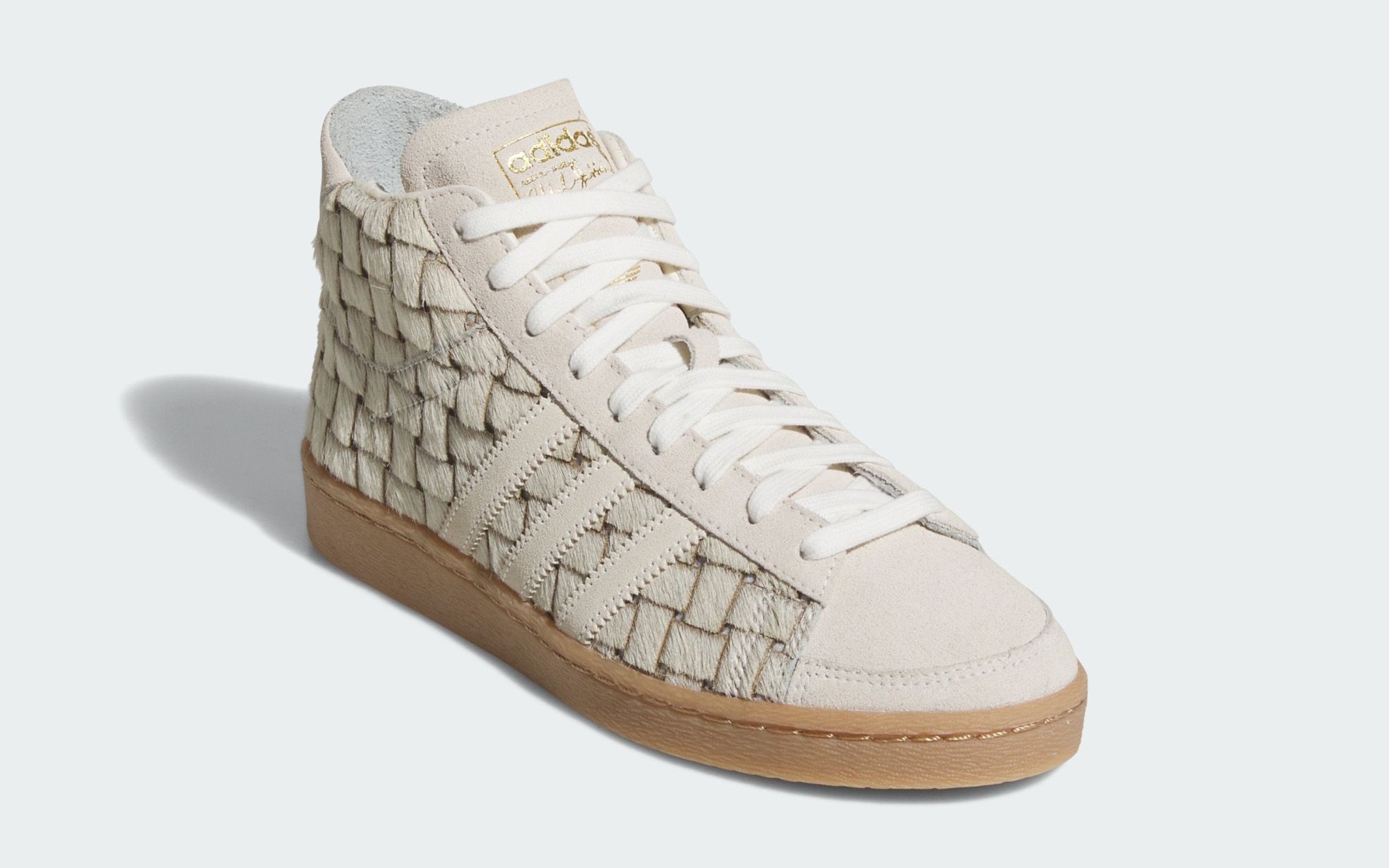 The Adidas Jabbar Hi Returns with A Faux Pony Hair Update
