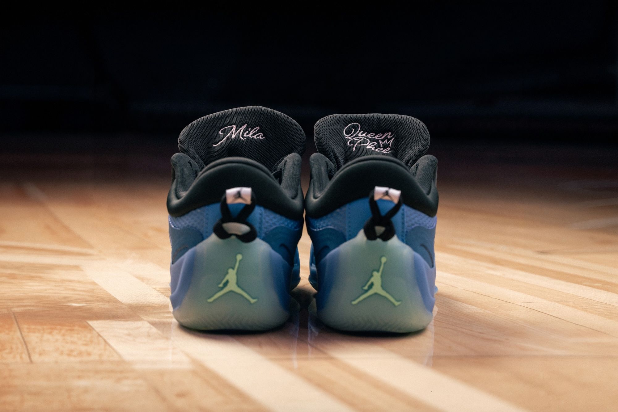 Napheesa Collier's "Queen Phee" Jordan Heir Series 2 P.E. Photo via Nike.