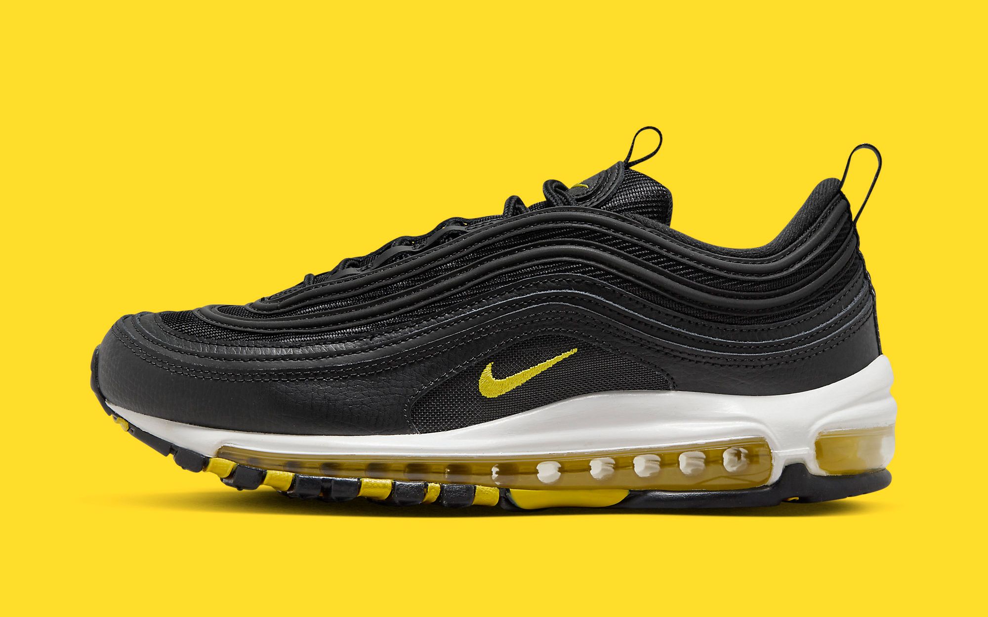 air max 97 black silver yellow