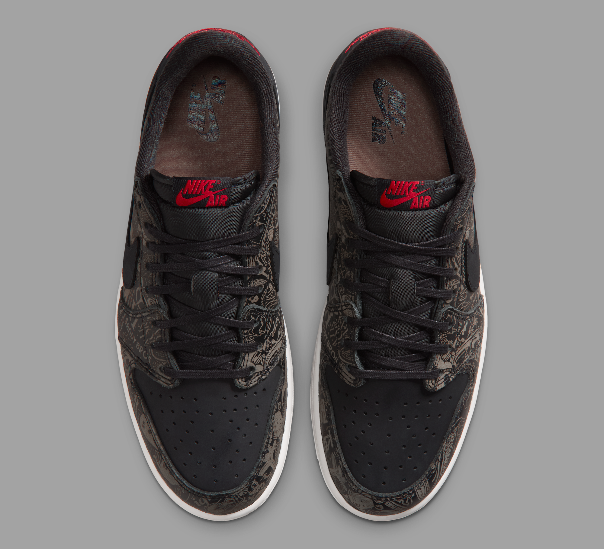 Air Jordan 1 Low OG "Laser" (SKU: IV6750-001). Photo via Nike.