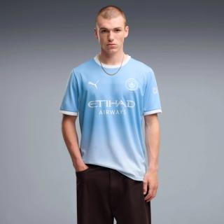 Manchester City 26/27 Home Replica Long-Sleeve Jersey by PUMA.