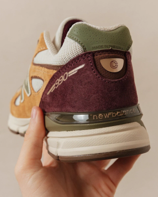 CONCEPTS x New Balance 990v4 "Patina" Collab. Photo via Tyler Mansour.