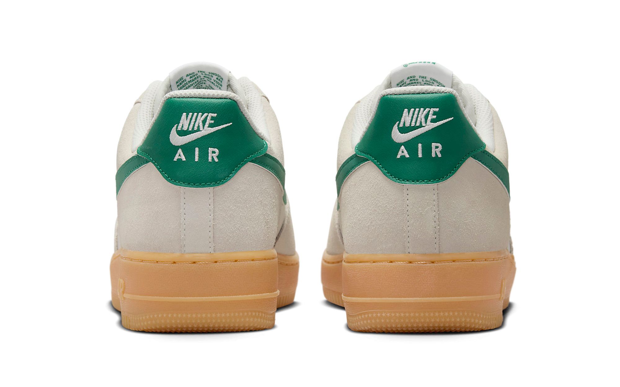 grey gum sole air force 1