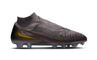 Nike Phantom 6 High Elite FG "Elite Only" in a "Medium Ash" color scheme.