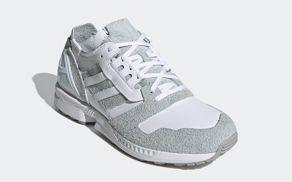 adidas ZX 8000 “Minimalist Icons” is Made of White Leather and