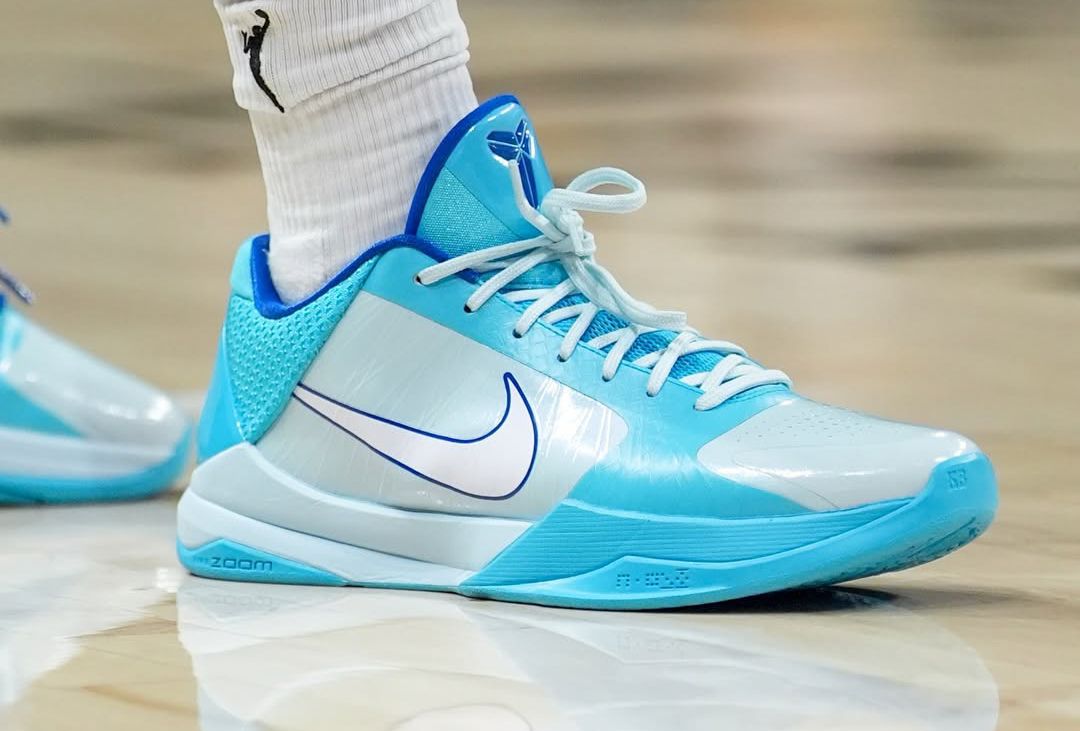 Caitlin Clark Debuts New “Midwest Lakes” Nike Kobe 5 Protro PE