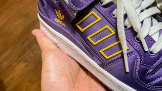 kasina adidas forum low purple gold satin release date 5
