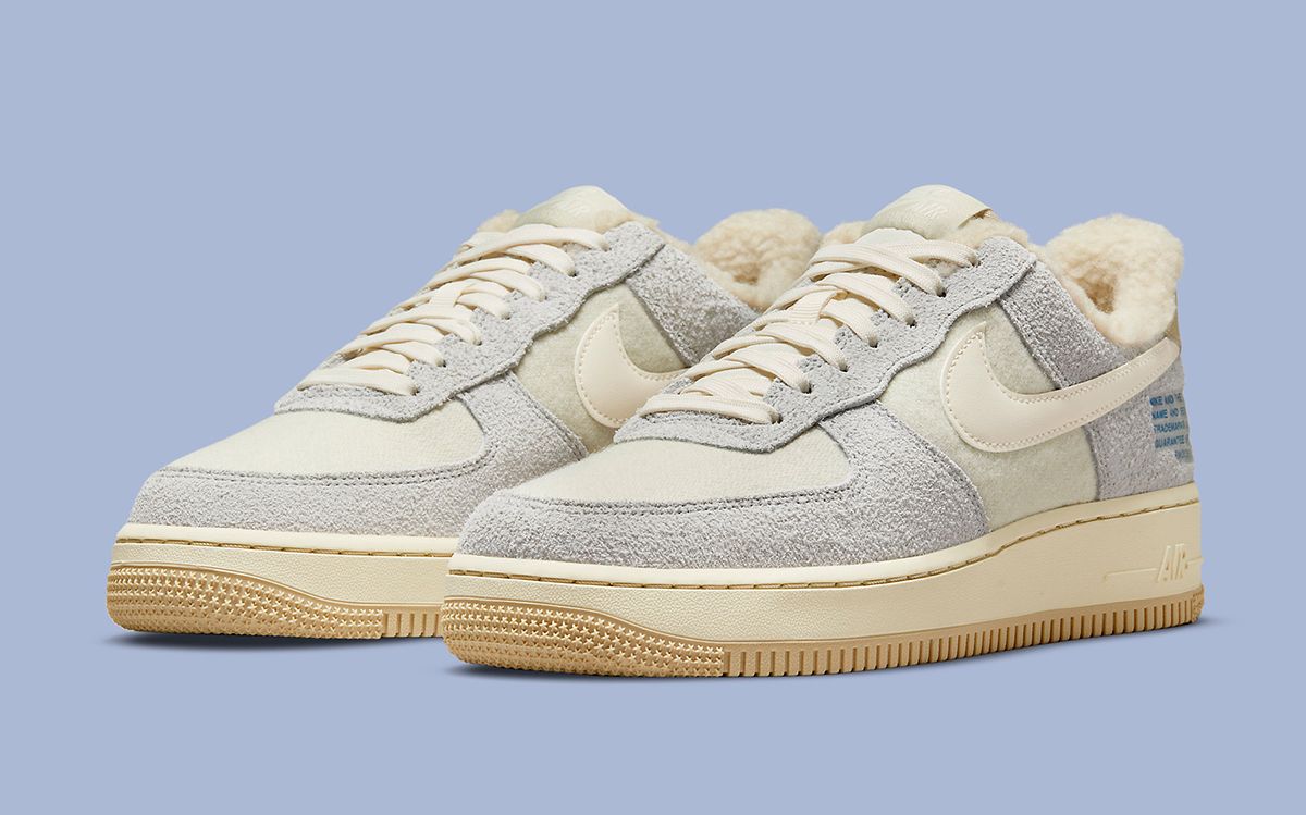 Nike air force on sale sherpa