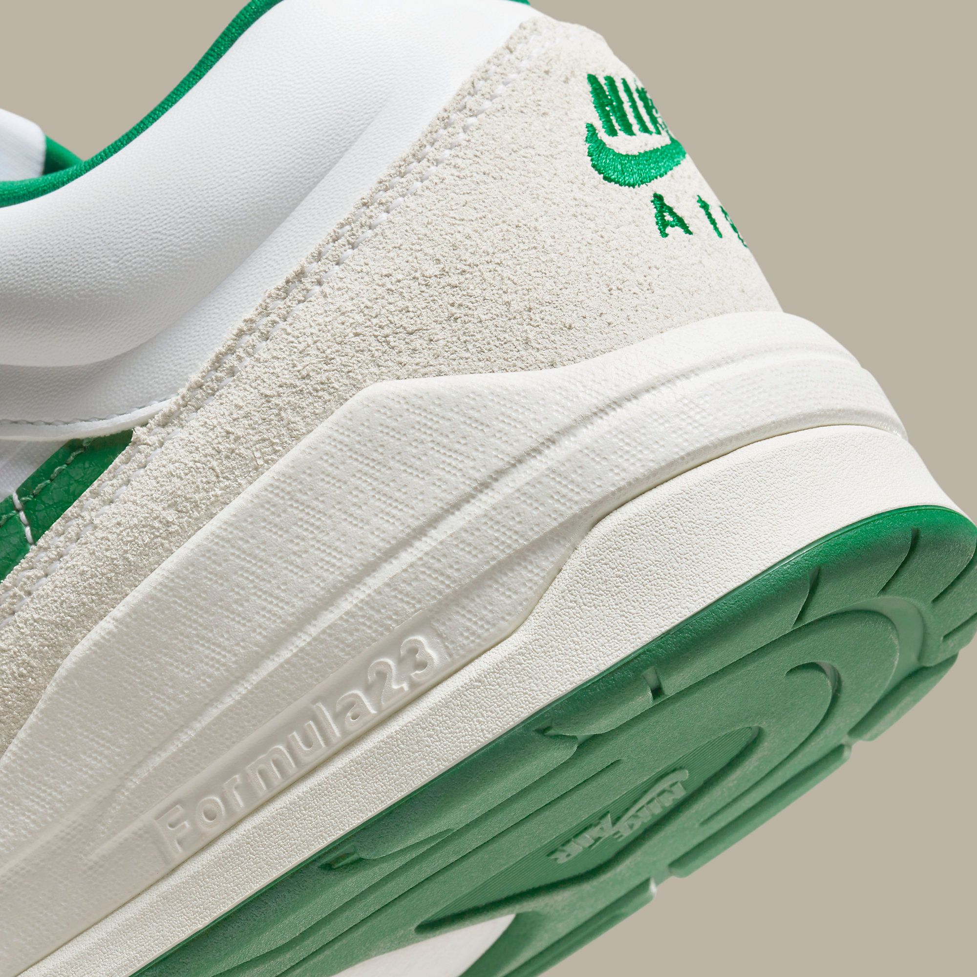 NIKE MENS SIZE 9 JORDAN STADIUM 90 WHITE CLOVER GREEN DX4397-103 Jordan Stadium 90 GS DX4399 103 | OVERKILL main image 4