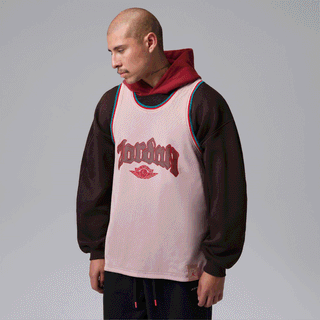 Jordan Brooklyn Men's "Día de Muertos" Reversible Mesh Jersey (2026; SKU: IZ4491-207). Photos via Nike.
